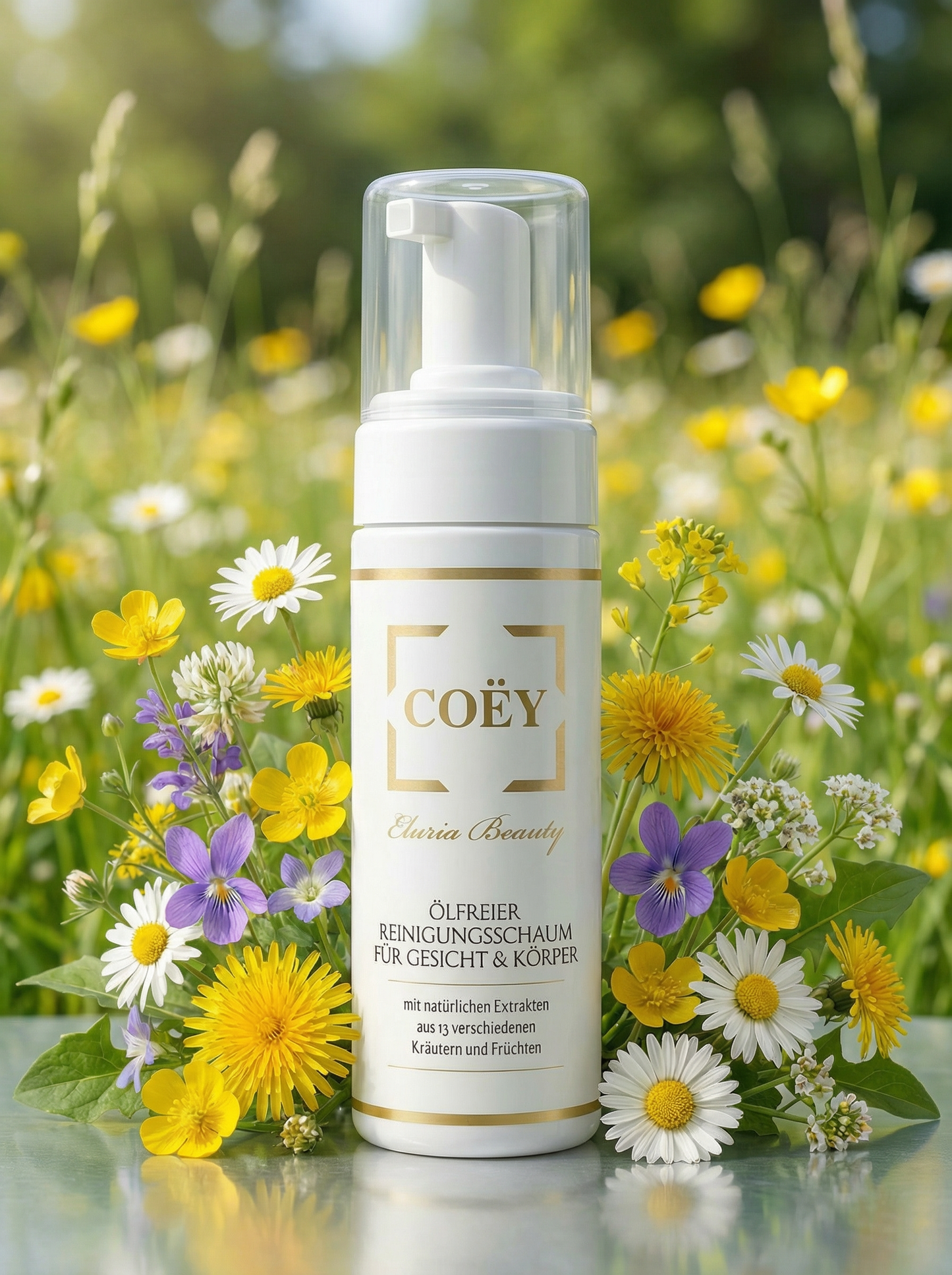 Ölfreier Reinigungsschaum – Eluria® by COËY®