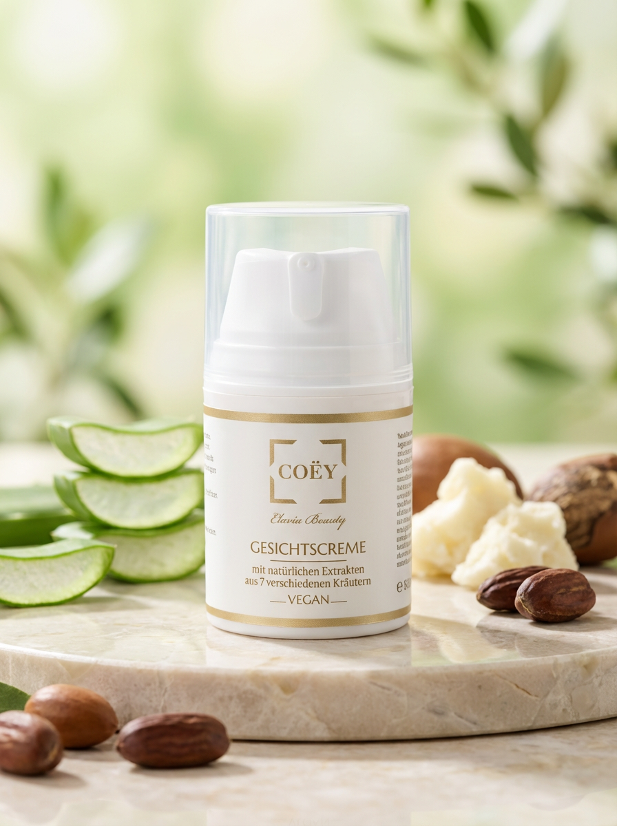 Gesichtscreme für empfindliche & normale Haut – Eluria® by COËY®